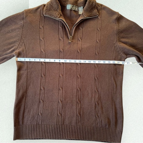 “Oscar de la Renta XL Brown Men’s Sweater | Pre-Loved - Picture 4 of 5